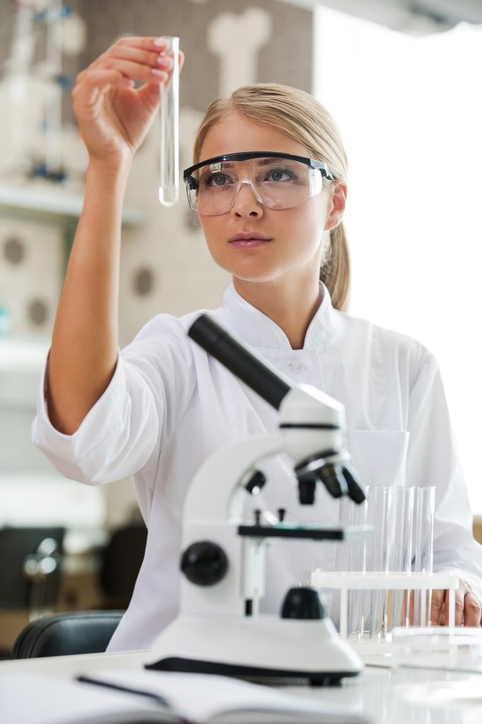 Scientist working in a laboratory