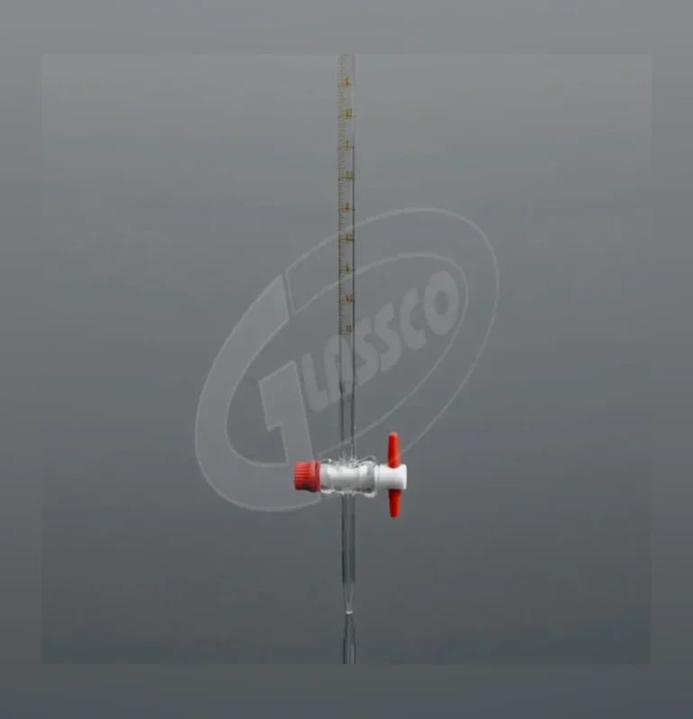 Burette with PTFE key stopcock, Class B