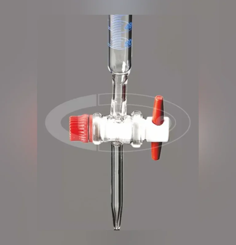 Burettes with PTFE Key stopcock clear glass