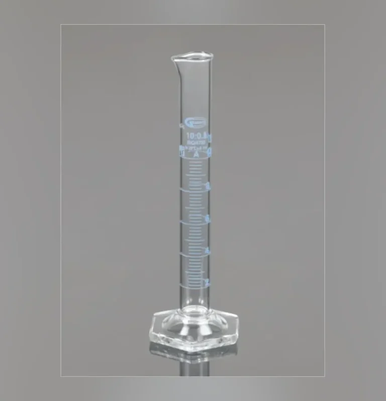 Measuring Cylinder with Batch Certificate, Hex base, Class A