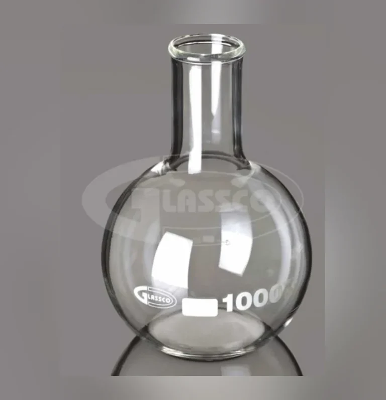Flask, Flat Bottom, Narrow Neck