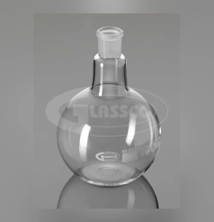 Flasks, Flat Bottom, with Joint