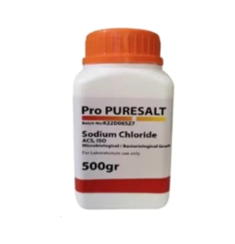 ProPURESALT Sodium Chloride Microbiological / Bacteriological Grade – 500GR